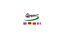 Tablet Screenshot of greens-germany.com